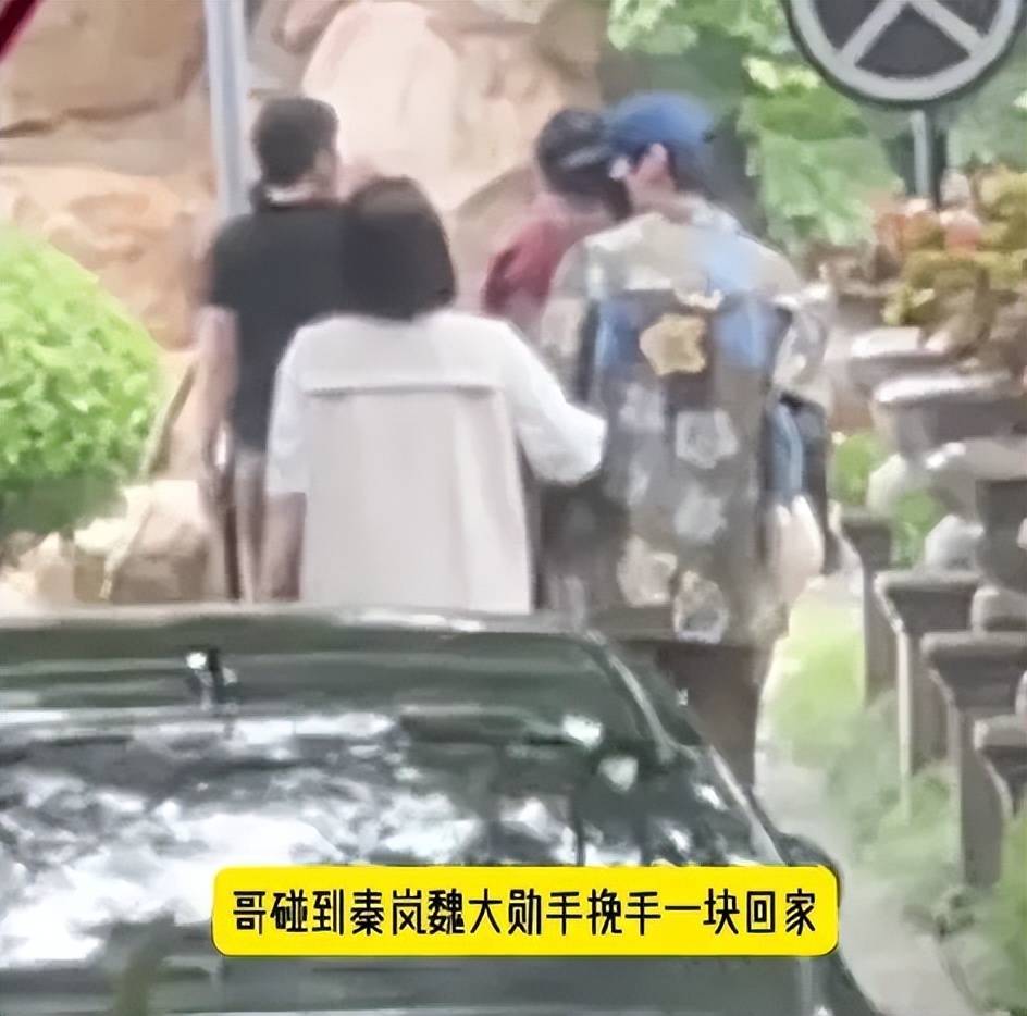 魏大勋秦岚被曝分手！各回各家没交集女方疑半年前开始相亲(图3)
