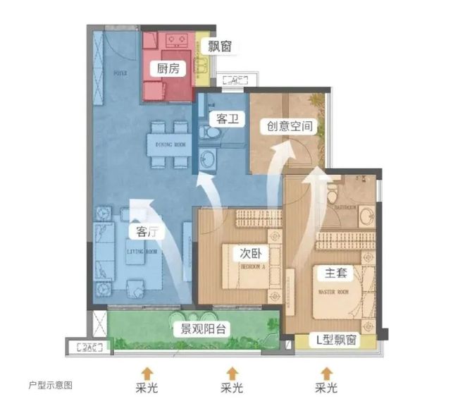 建发明珠湾玺(南沙建发明珠湾玺)2024网站售楼处户型大揭秘(图14)
