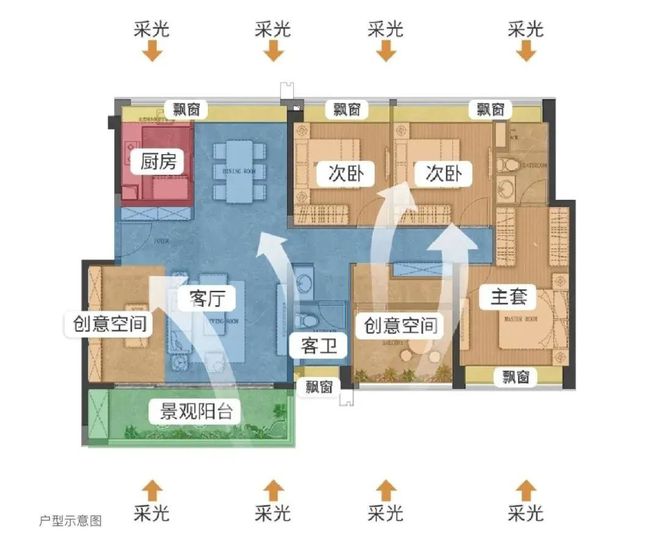 建发明珠湾玺(南沙建发明珠湾玺)2024网站售楼处户型大揭秘(图16)