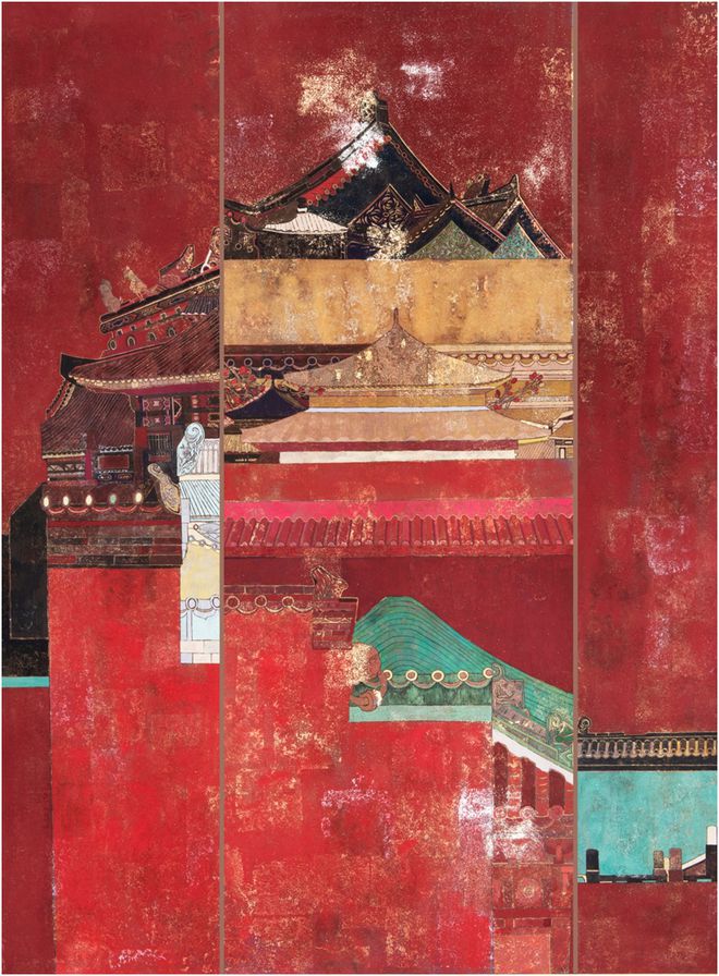 必赢章丘青年画家彭晓笛作品入选第十四届全国美展(图2)