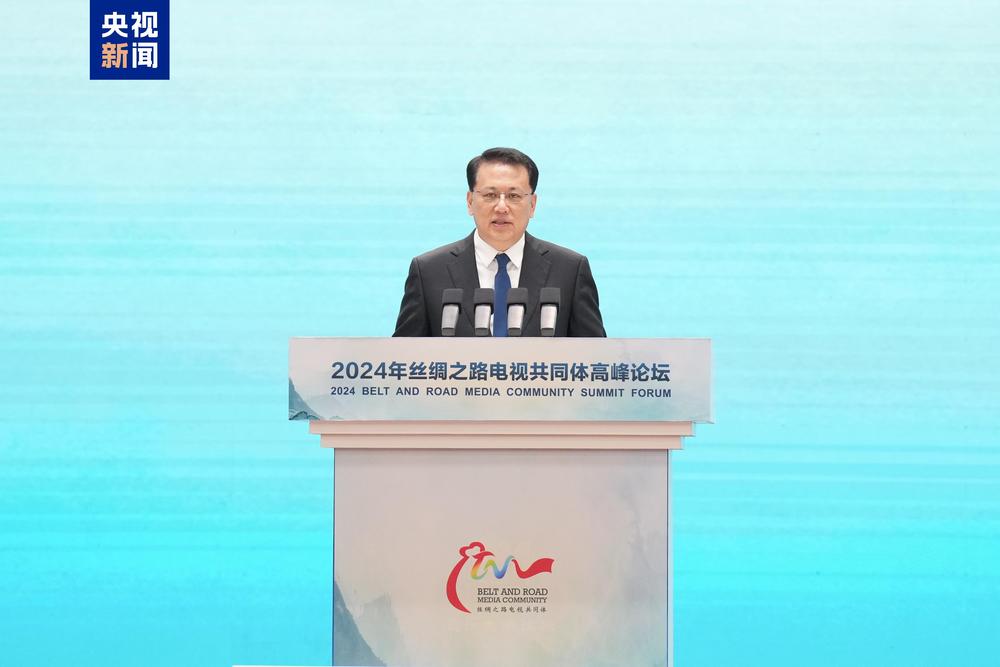 陆海之约同心同行！2024年丝绸之路电视共同体高必赢峰论坛在重庆举行(图2)