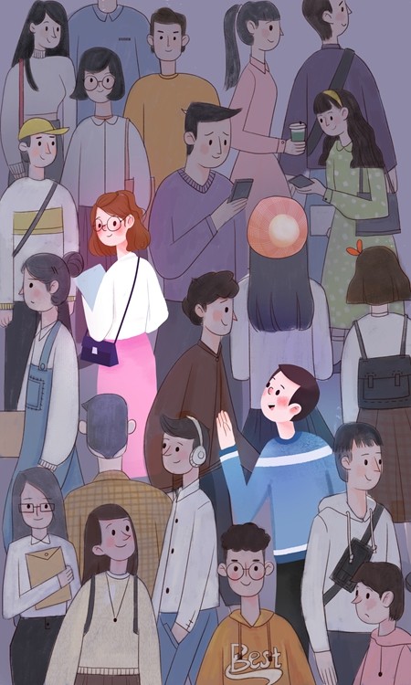 当年轻人在交友软件中寻找爱情(图1)