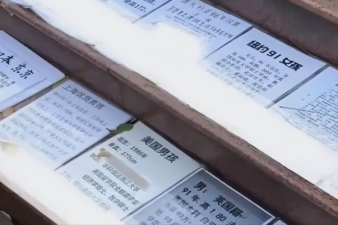 上海相亲角现状：白菜烂在地里猪饿死在猪圈。网友：这可咋整？(图2)