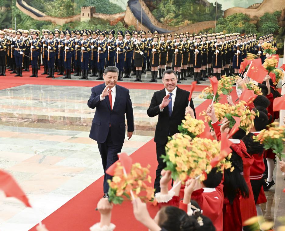中国和吉尔吉斯斯坦山水相依、民心相亲的好邻居、好朋友、好伙伴(图1)