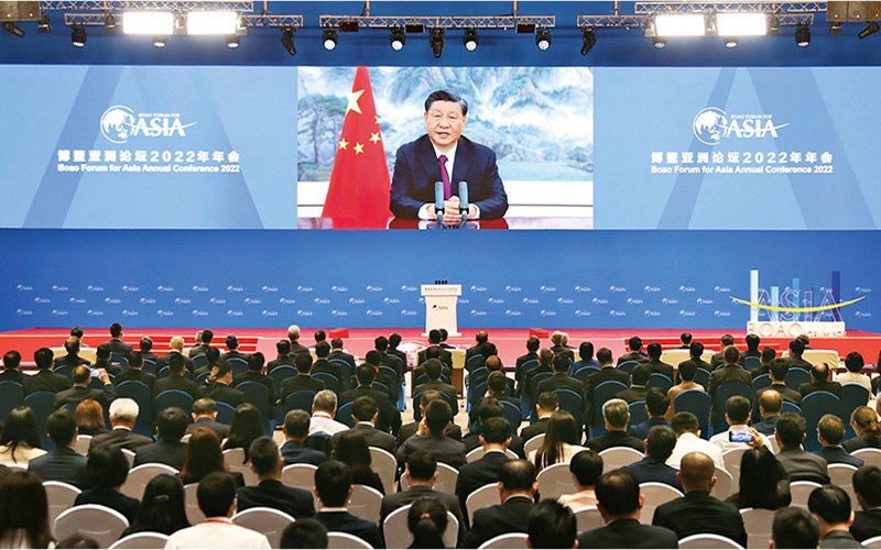 必赢国际推动落实全球发展倡议、全球安全倡议、文明治理(图1)