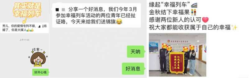 成都“幸福列车”活动促成的爱情故事:一年相恋终成眷属(图1)